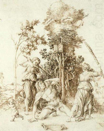 Albrecht Durer Death of Orpheus china oil painting image
